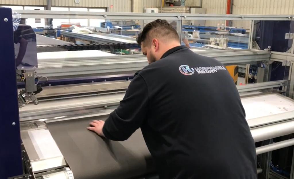 Hoefnagels cutting fore safety textiles